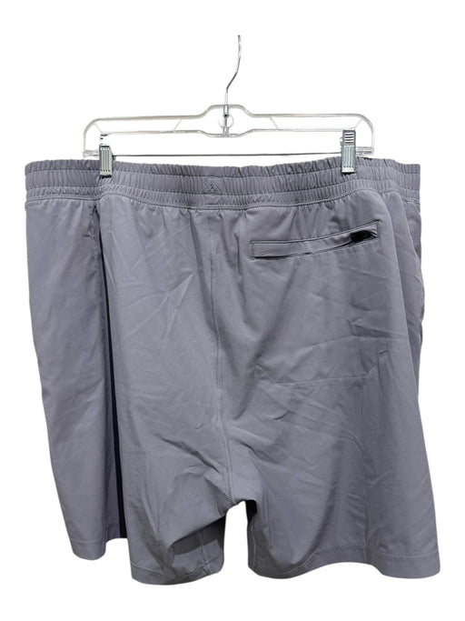 Rhone Size XXL Purple Synthetic Solid Athleisure Men's Shorts Purple / XXL