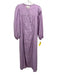 Cleobella Size Medium Light Purple Cotton Long puff sleeve Button Front Dress Light Purple / Medium