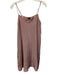 ATM Size Small Lilac Purple Spaghetti Strap Raw Hem Satin Dress Lilac Purple / Small