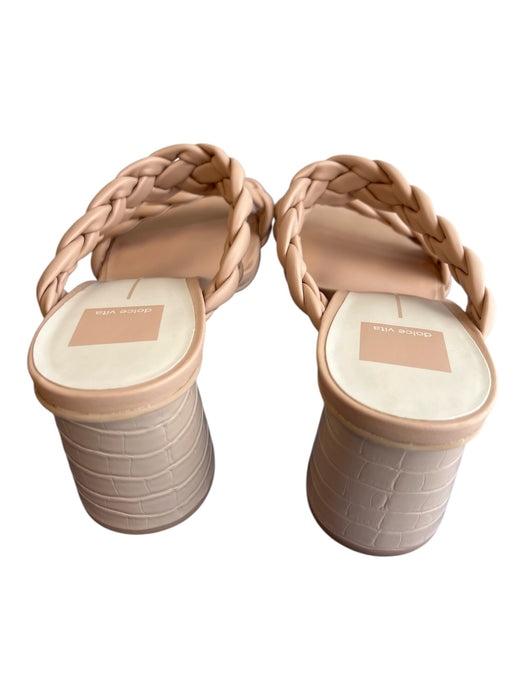 Dolce Vita Shoe Size 10 Peach Manmade Material Square Toe Open Toe & Heel Shoes Peach / 10