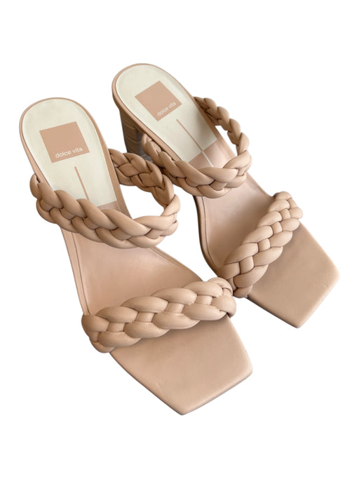 Dolce Vita Shoe Size 10 Peach Manmade Material Square Toe Open Toe & Heel Shoes Peach / 10