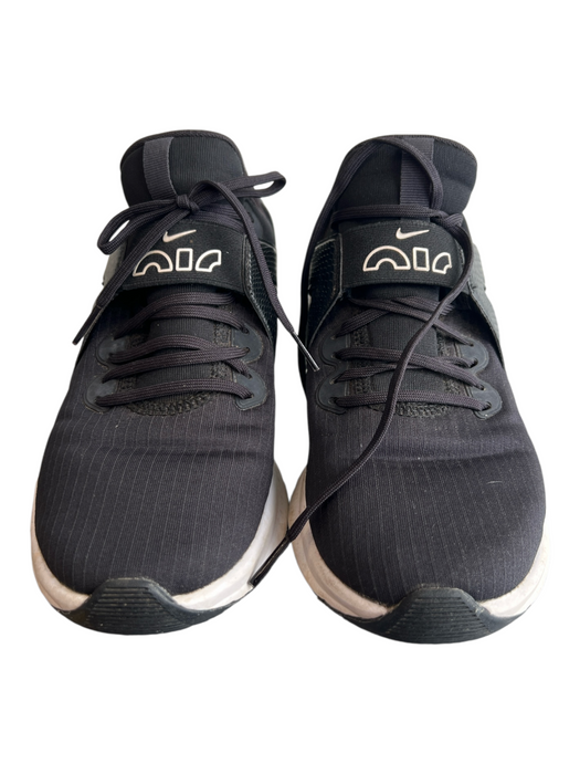 Nike Shoe Size 8 Black & White Fabric Sneaker Lace Up Shoes Black & White / 8