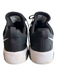 Nike Shoe Size 8 Black & White Fabric Sneaker Lace Up Shoes Black & White / 8