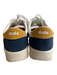 Gola Shoe Size 8 White, Blue & Yellow Leather Sneaker Lace Up Shoes White, Blue & Yellow / 8
