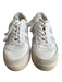 Gola Shoe Size 8 White, Blue & Yellow Leather Sneaker Lace Up Shoes White, Blue & Yellow / 8