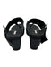 Vera Wang Lavender Shoe Size 9 Black Leather Thong Strap Platform Sandals Black / 9