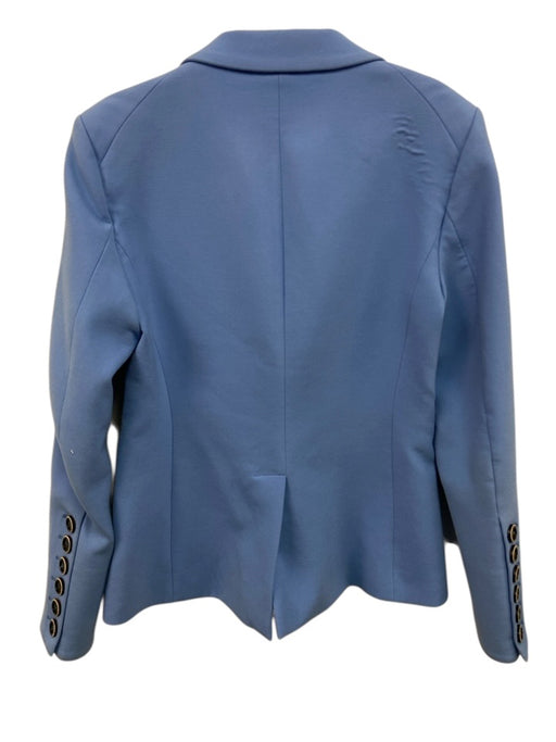 Veronica Beard Size 10 Blue Polyester Blend Long Sleeve Blazer Jacket Blue / 10