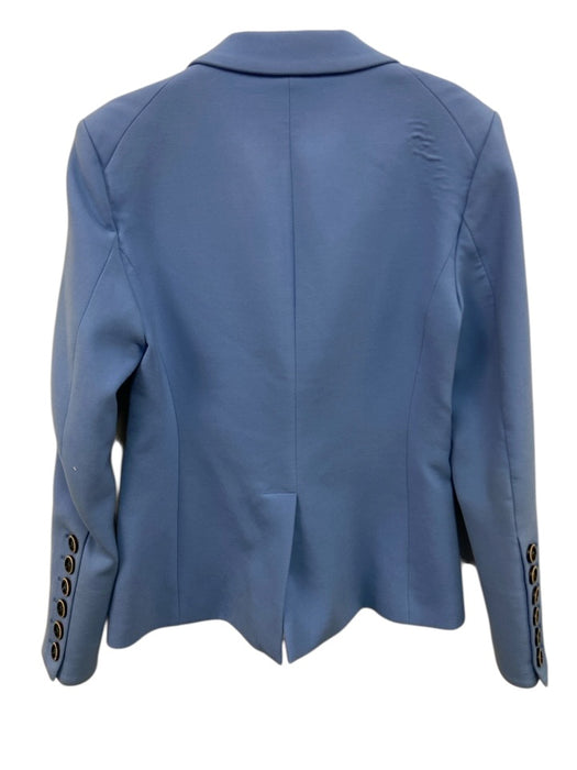 Veronica Beard Size 10 Blue Polyester Blend Long Sleeve Blazer Jacket Blue / 10