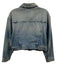 Mother Superior Size L Medium Wash Cotton Long Sleeve Denim Button Up Jacket Medium Wash / L
