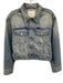 Mother Superior Size L Medium Wash Cotton Long Sleeve Denim Button Up Jacket Medium Wash / L