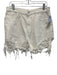 Stella McCartney Size 30 White Cotton High Rise Distressed Zip Fly Shorts White / 30