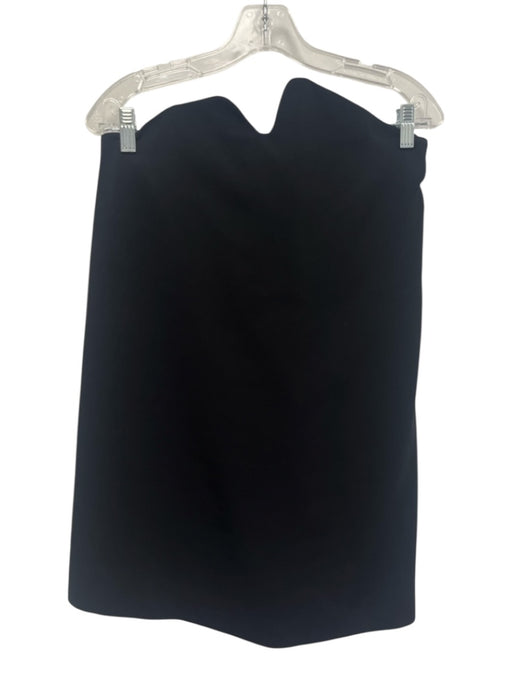 Tibi Size 10 Black Triacetate & Polyester Sleeveless Above Knee Dress Black / 10