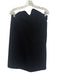 Tibi Size 10 Black Triacetate & Polyester Sleeveless Above Knee Dress Black / 10