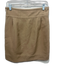 IRO Size 38 Beige Cotton Blend Drawstring Waist Side Zip Front Pocket Skirt Beige / 38