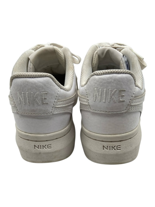 Nike Shoe Size 7.5 White, Black & Tan Leather Round Toe Platform Sneakers White, Black & Tan / 7.5