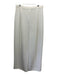Badgley Mischka Size 10 Cream White Missing Fabric Tag Beaded Back Zip Pants Cream White / 10