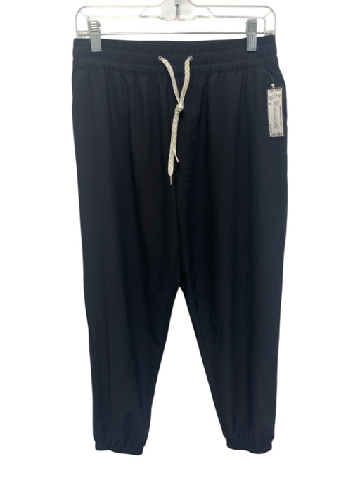 Vuori Size M Black Polyester Elastic Drawstring Waist Jogger Sweatpant Pants Black / M