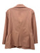 Lafayette 148 Size 10 Salmon Pink Cotton & Polyamide Button Up Collar Jacket Salmon Pink / 10