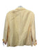Akris Punto Size 12 Yellow & White Cotton Blazer Striped 2 Button Jacket Yellow & White / 12
