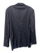 Ermenegildo Zegna Navy Blue Wood Solid 2 Button Men's Blazer Navy Blue / 50R