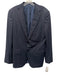 Ermenegildo Zegna Navy Blue Wood Solid 2 Button Men's Blazer Navy Blue / 50R