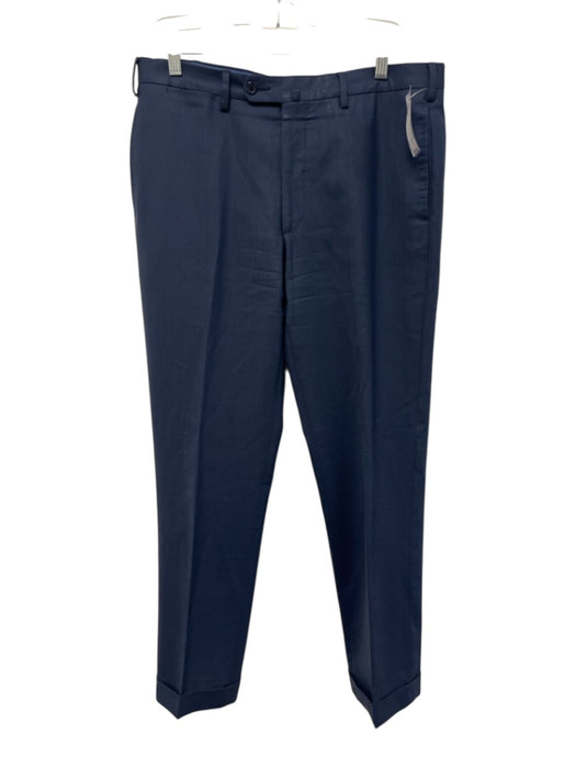 Sid Mashburn Size 34 Navy Blue Wool Solid Men's Pants Navy Blue / 34