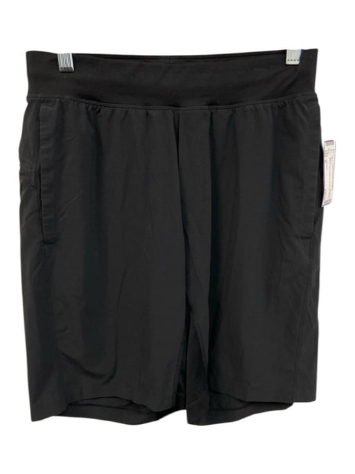 Lululemon Size M Black Solid Athleisure Men's Shorts Black / M