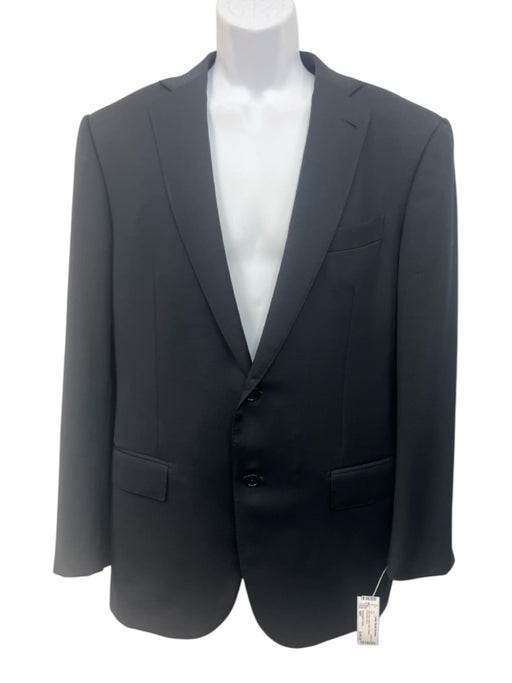 Ermenegildo Zegna Navy Blue Wool Solid 2 Button Men's Suit Navy Blue / 50R