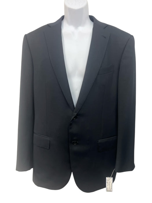 Ermenegildo Zegna Navy Blue Wool Solid 2 Button Men's Suit Navy Blue / 50R