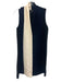 Derek Lam Size S black, navy blue, cream Shawl Collar Colorblock Paneled Dress black, navy blue, cream / S