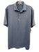 Peter Millar Size S Light blue Synthetic Solid Athletic Polo Men's Short Sleeve Light blue / S