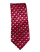 Zegna Red & Light Blue Silk Floral Men's Ties Red & Light Blue
