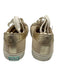 Jack Rogers Shoe Size 8.5 Beige textile upper Metallic Detail Woven Sneakers Beige / 8.5