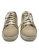 Jack Rogers Shoe Size 8.5 Beige textile upper Metallic Detail Woven Sneakers Beige / 8.5