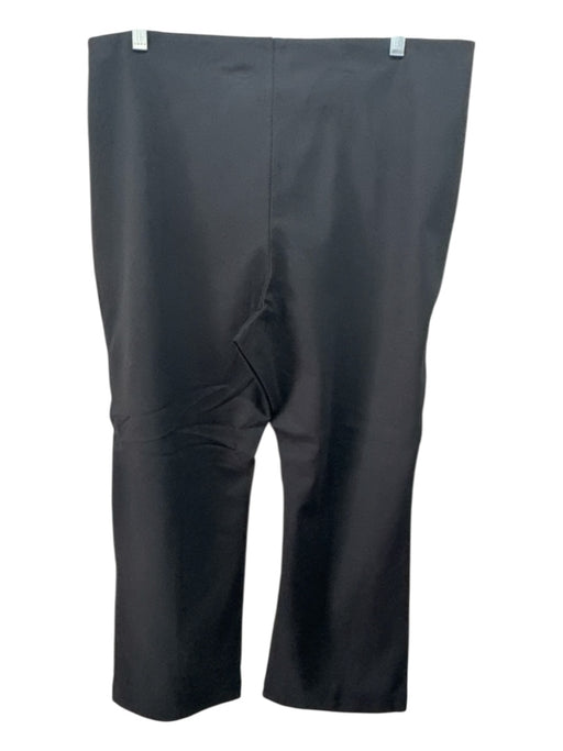 Everlane Size XL Black Cotton Blend Side Zip Center Pleat Stretch Pants Black / XL