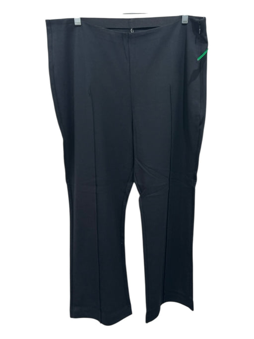 Everlane Size XL Black Cotton Blend Side Zip Center Pleat Stretch Pants Black / XL