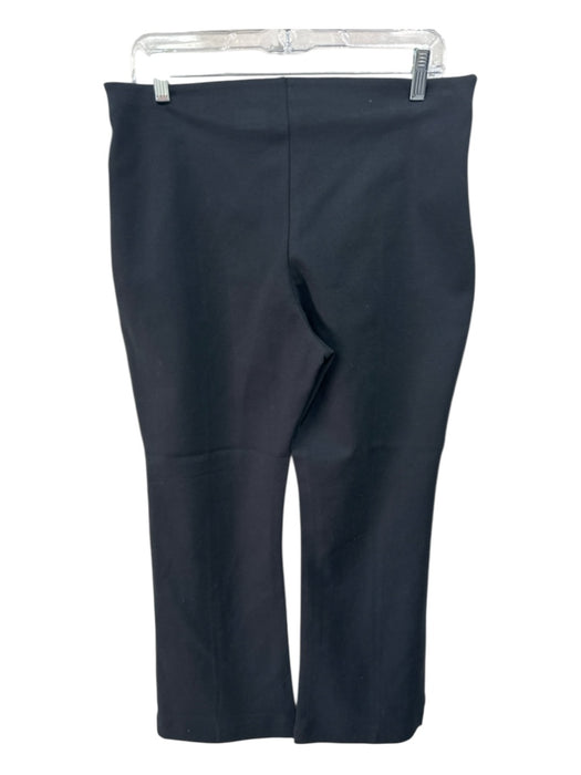 Everlane Size L Black Cotton Blend Side Zip Center Pleat Stretch Pants Black / L