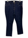 Ann Mashburn Size 32 Dark Wash Cotton Denim Straight Leg Jeans Dark Wash / 32