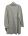 Harris Wharf London Size 46 Light Gray Missing Fabric Tag Long Snaps Coat Light Gray / 46