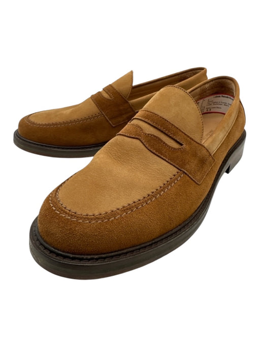 Aime Leon Dore Shoe Size 9.5 Tan Leather & Suede Solid Dress Men's Shoes Tan / 9.5
