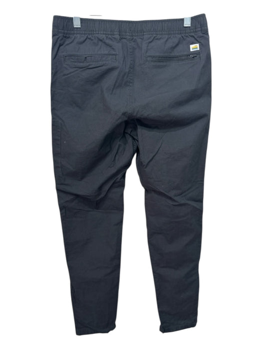 Vuori Size M Faded Black Cotton Solid Slim Jogger Men's Pants Faded Black / M