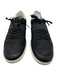 Louis Vuitton Shoe Size 9.5 Black Leather Solid Sneaker Men's Shoes Black / 9.5