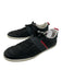 Louis Vuitton Shoe Size 9.5 Black Leather Solid Sneaker Men's Shoes Black / 9.5