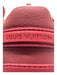 Louis Vuitton Shoe Size 9 Red Leather Solid Strap Sneaker Men's Shoes Red / 9