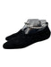Studio Amelia Shoe Size 39 Black textile upper Crochet Chisel Toe Pump Flats Black / 39