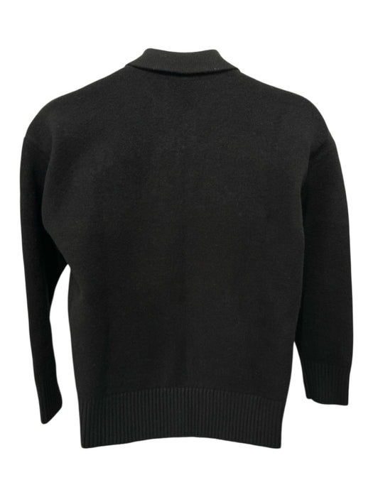 Ami Alexandre Mattiussi Size M Black & White Baby Alpaca & Polyamide Sweater Black & White / M