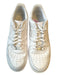 Nike Air Force 1 Shoe Size 13 White Leather Solid Athletic Men's Sneakers White / 13