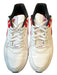 Nike Air Max Shoe Size 14 White & Red Leather Athletic Men's Sneakers White & Red / 14
