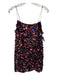 Lovers + Friends Size M Black & Pink Polyester Side Zip Application Dress Black & Pink / M