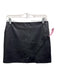 BlankNYC Size 27 Black Faux Leather Back Zip Envelope Skirt Black / 27
